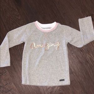 Distressed Hudson Girls Sweatshirt